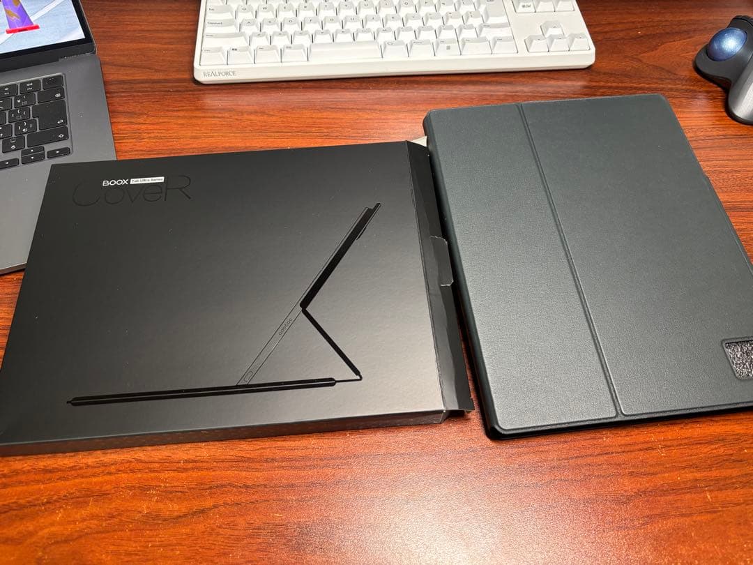 BOOX Tab Ultra C 専用キーボードカバー、ペン付き、箱付き