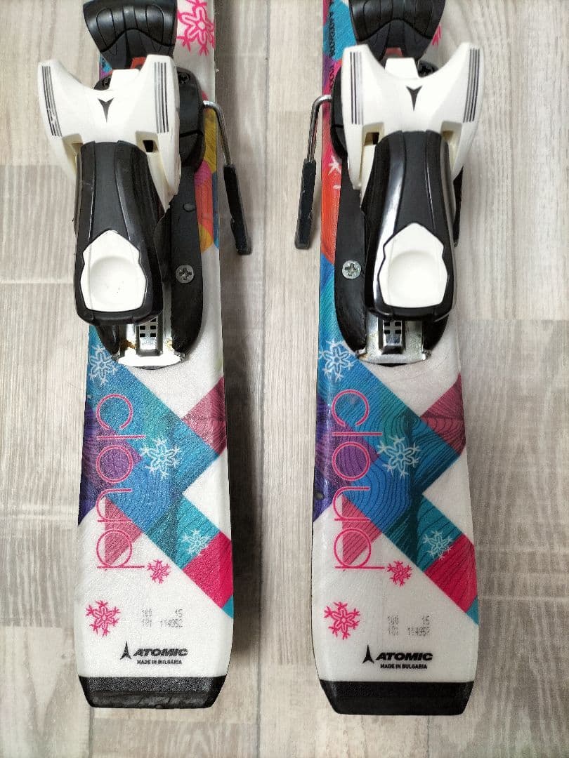 ATOMIC ジュニアスキー 100cm 可愛い柄送料込み！