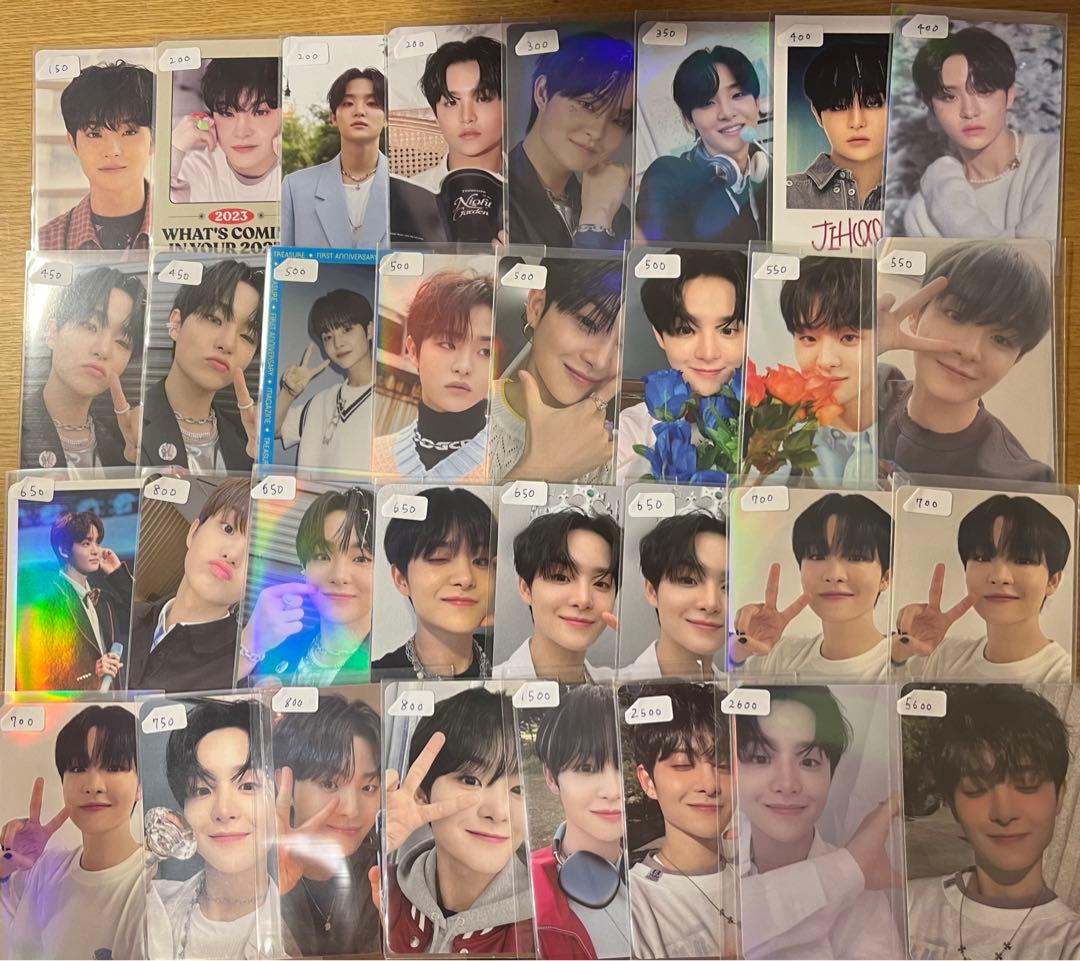 treasure ジフン トレカ セット