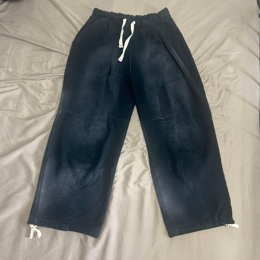 パンツ MOOJI MOOJI US Sweat Pants Aged Black