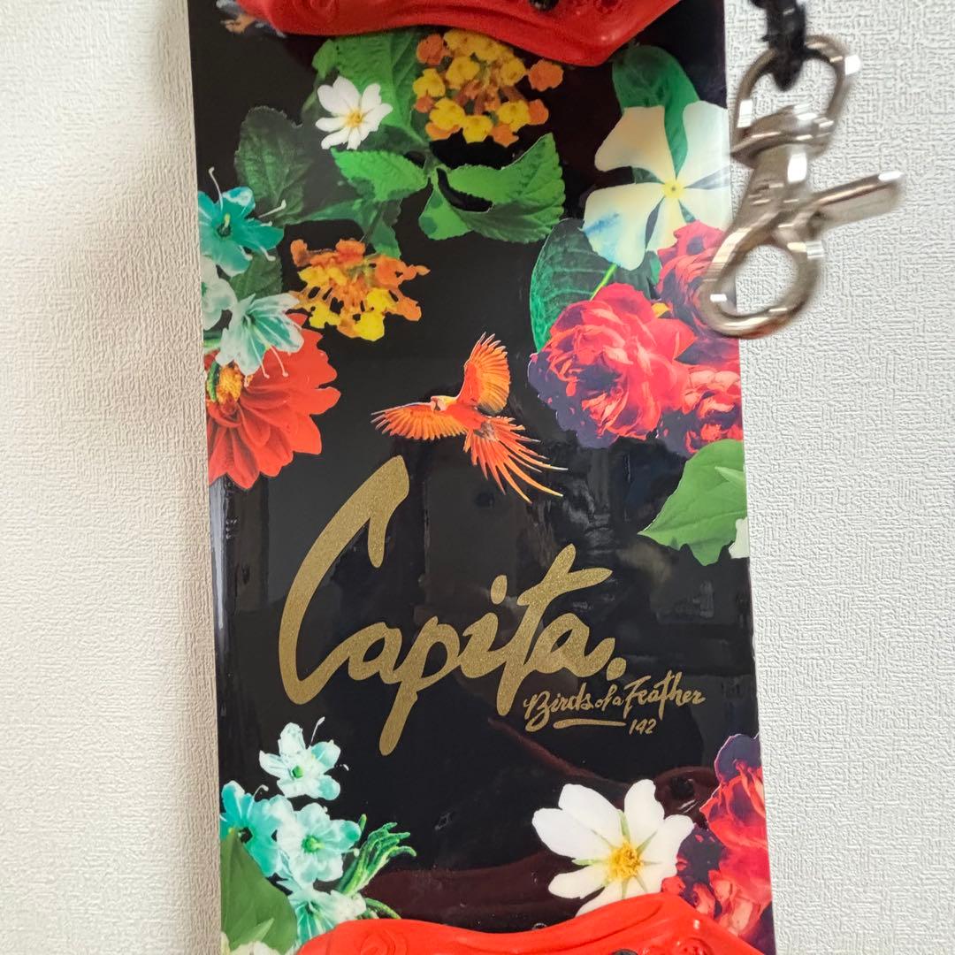 CAPITA ビンディング付　スノーボード レディース 板　142cm FLUX