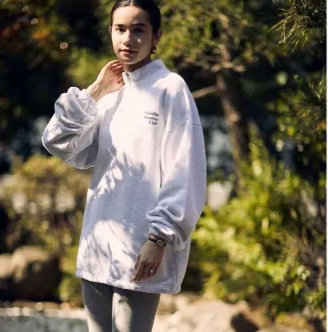 SEA Seavalley Mountain Clubハーフジップ スウェット