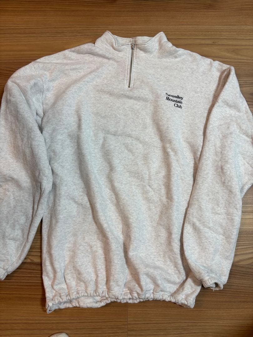 SEA Seavalley Mountain Clubハーフジップ スウェット