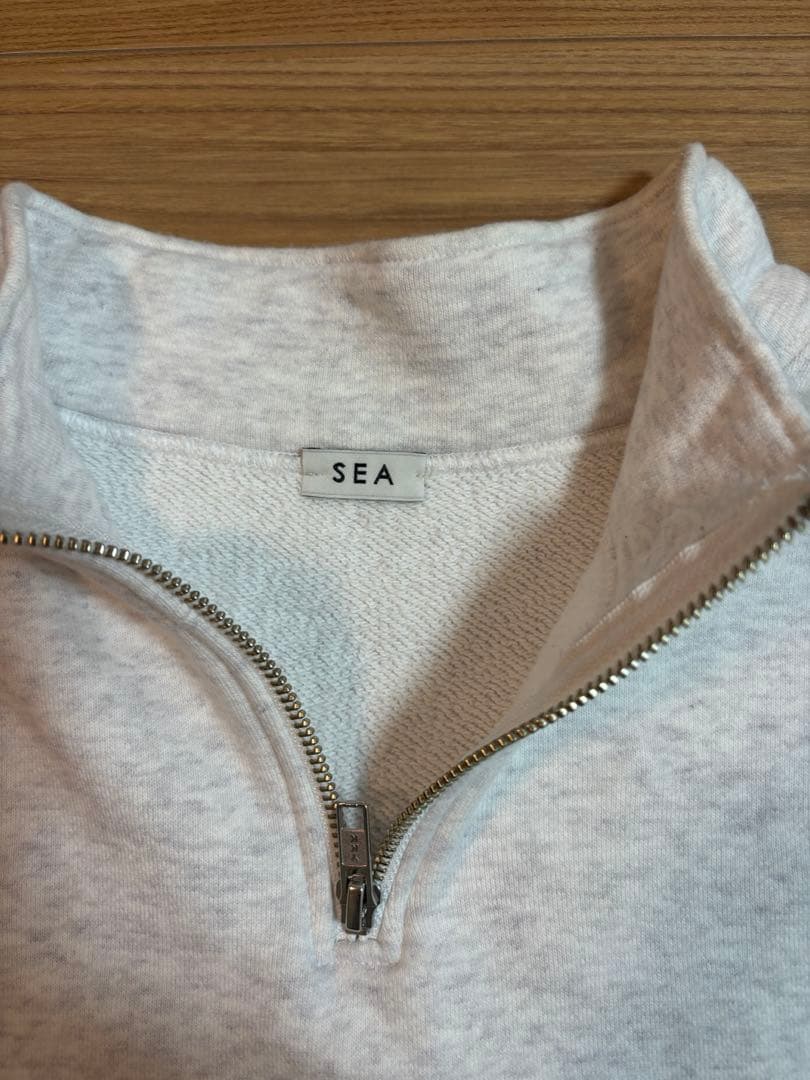 SEA Seavalley Mountain Clubハーフジップ スウェット