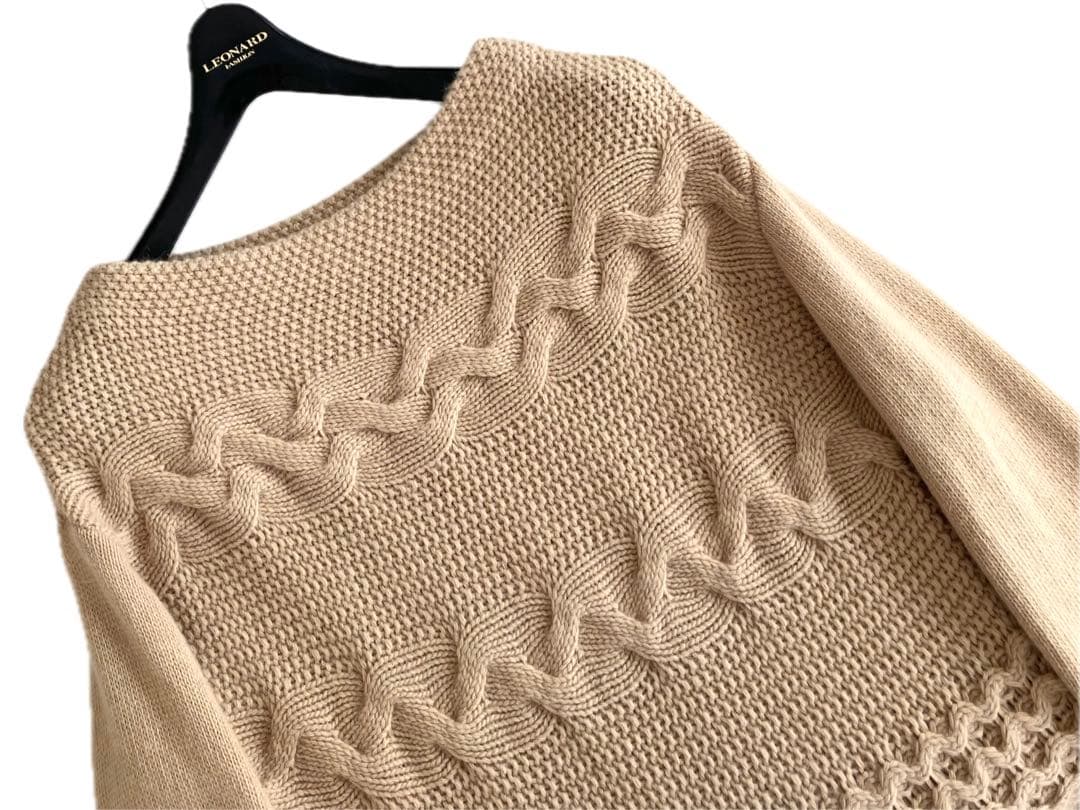 美品 MaxMara マックスマーラ カシミヤ アンゴラ ニット ワンピース