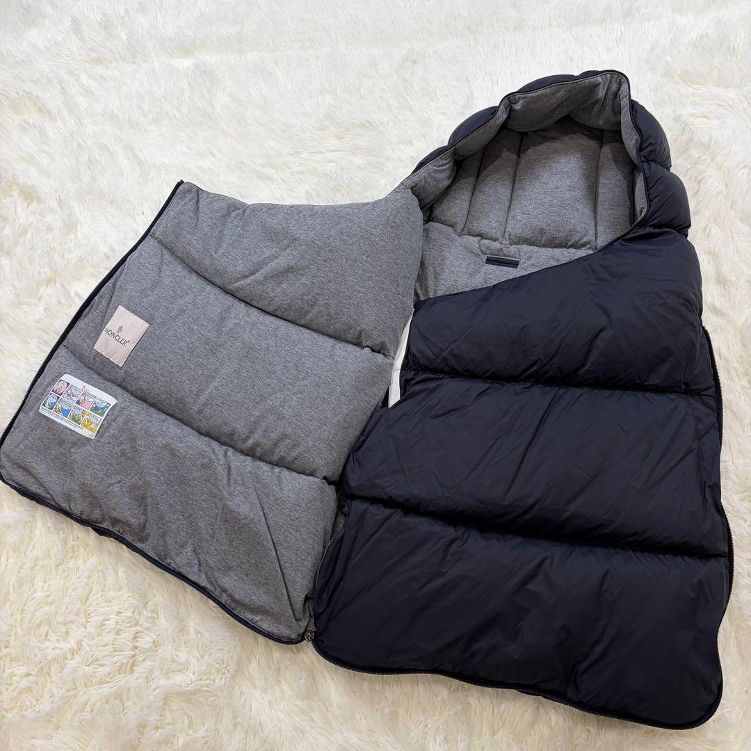 【鑑定済極美品】モンクレール ダウンおくるみ SACCO POLTA BEBE