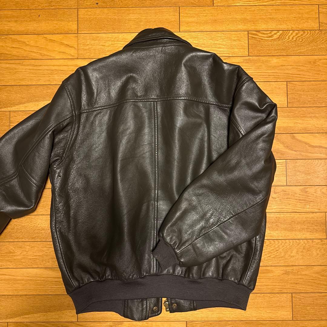 L.L.Bean ゴートスキン 中綿 A-2 フライトジャケット 茶色