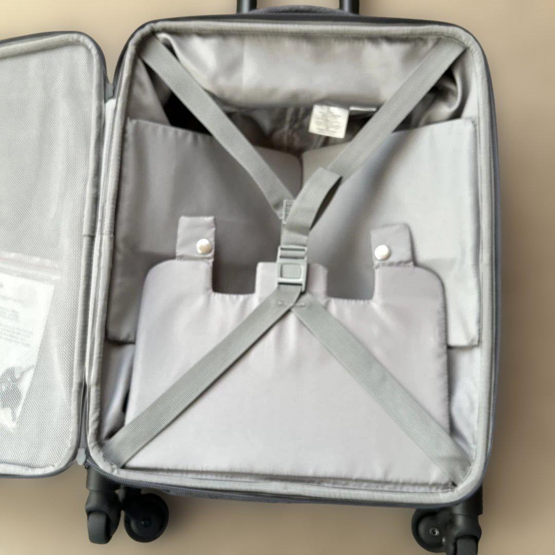 無印良品 スリムソフトキャリーケース Sサイズ360度回転ホイール（送料込み）