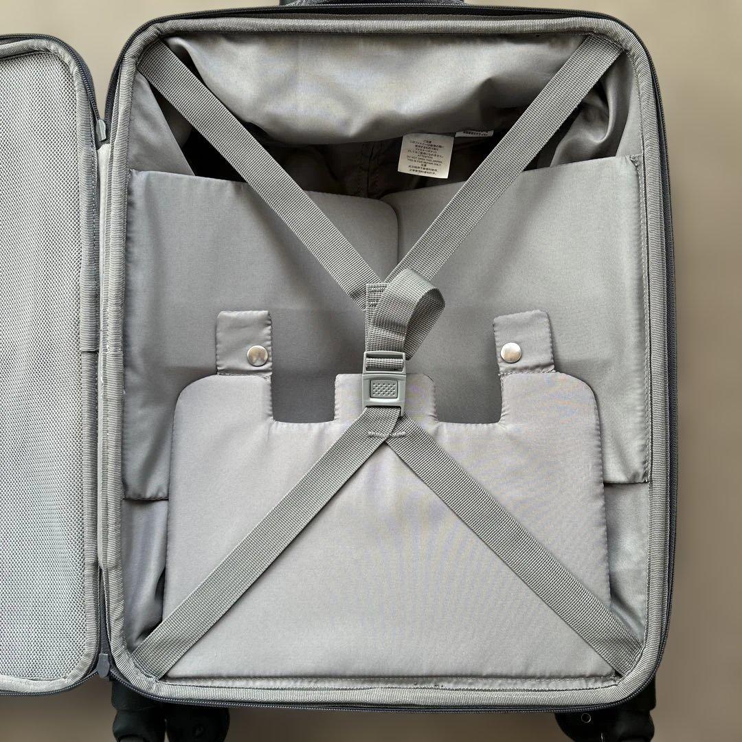 無印良品 スリムソフトキャリーケース Sサイズ360度回転ホイール（送料込み）