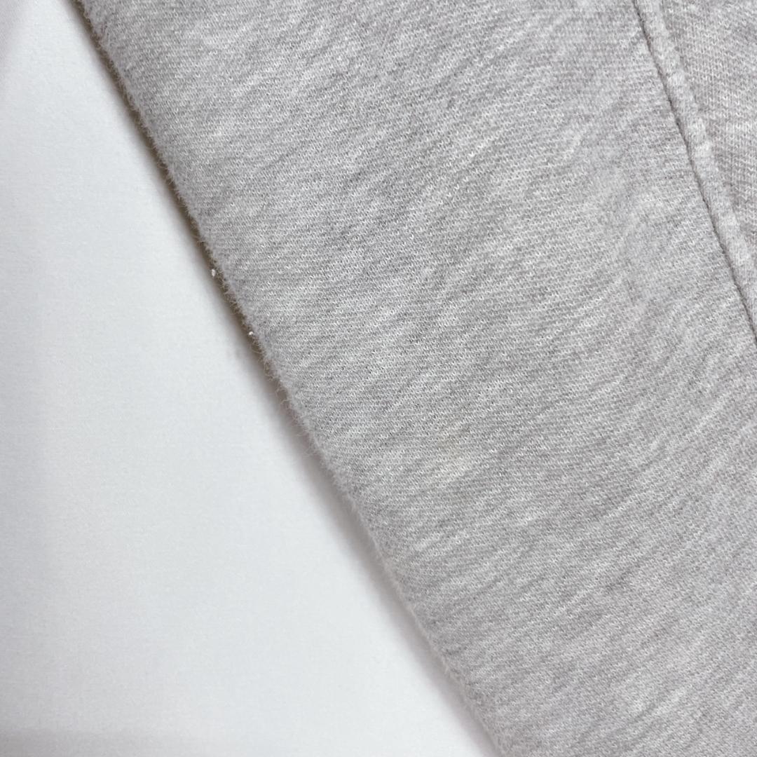 sacai サカイ スポンジスウェット パーカー フード付き フルジップ グレー