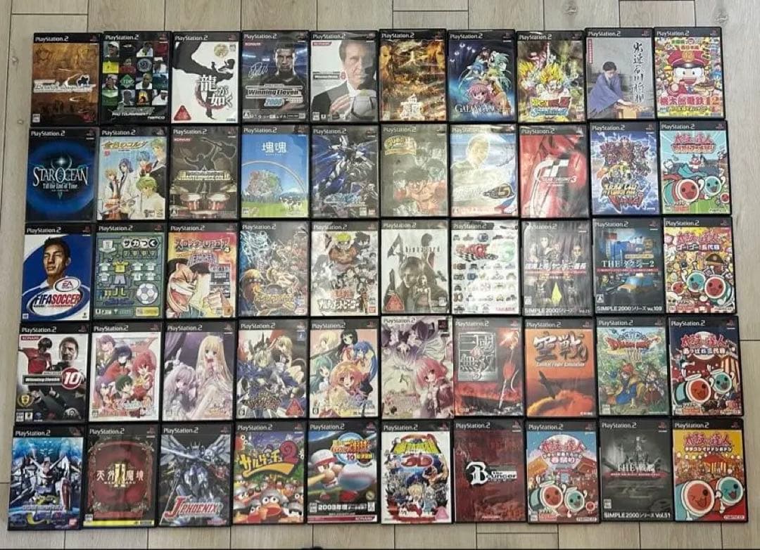 プレイステーション2ソフト 約50本セット