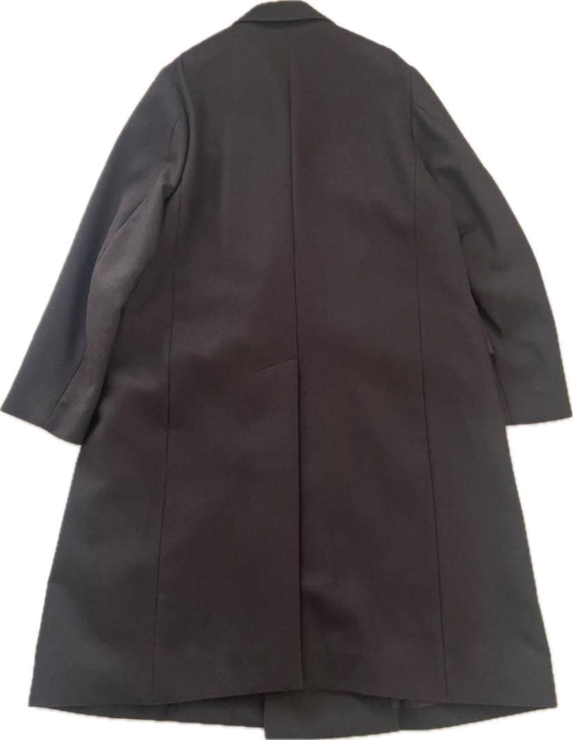 オーラリー LIGHT MELTON DOUBLE-BREASTED COAT