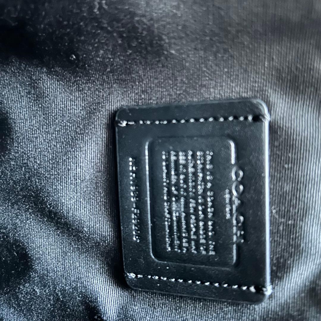 【COACH】ほぼ未使用 シグネチャーキャンバストートバッグ