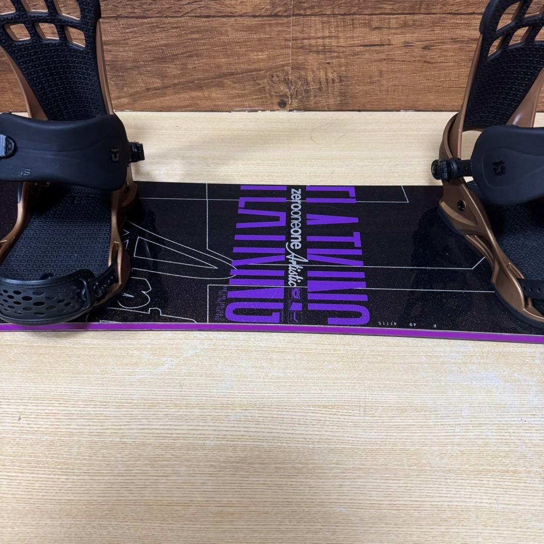 011 ゼロワンワン　FLATKING スノーボード　メンズ3点セット　フラキン