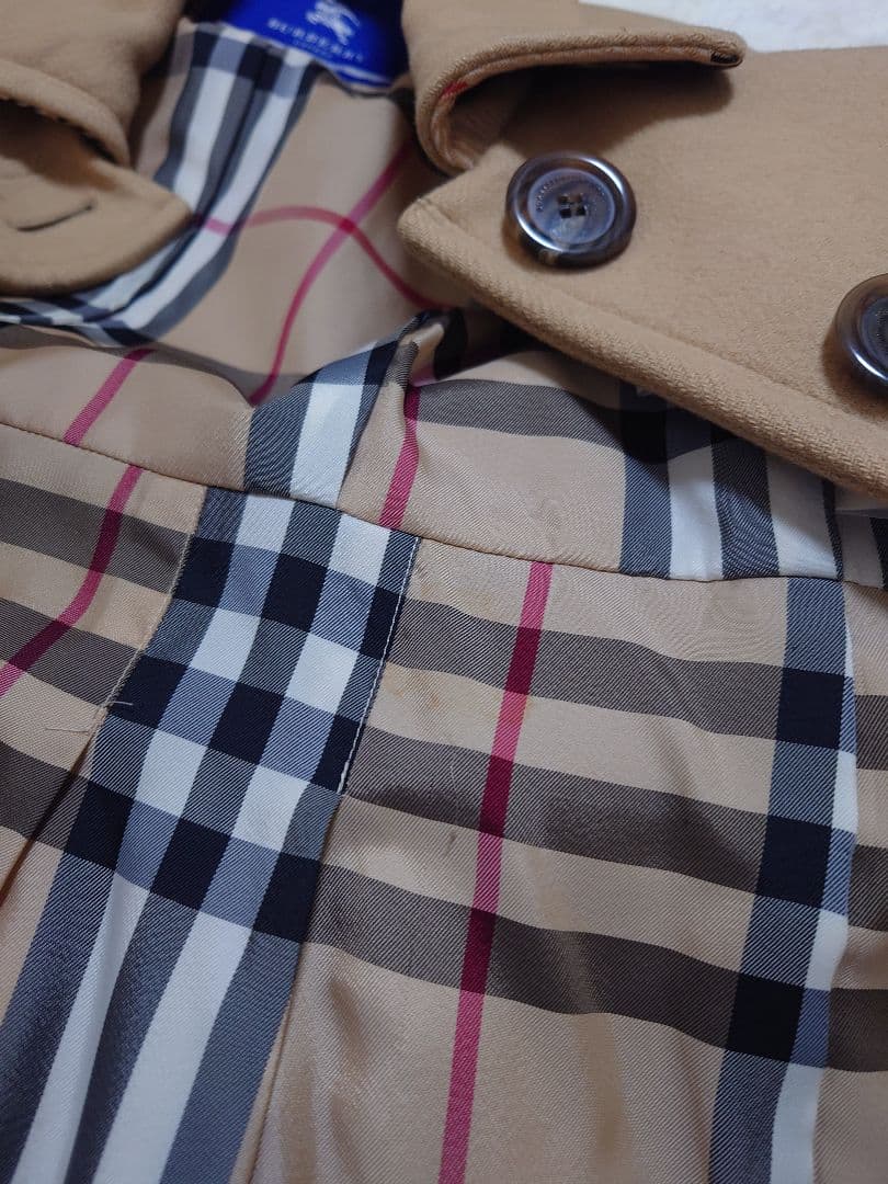 BURBERRY BLUE LABEL／ロングコート ベージュ