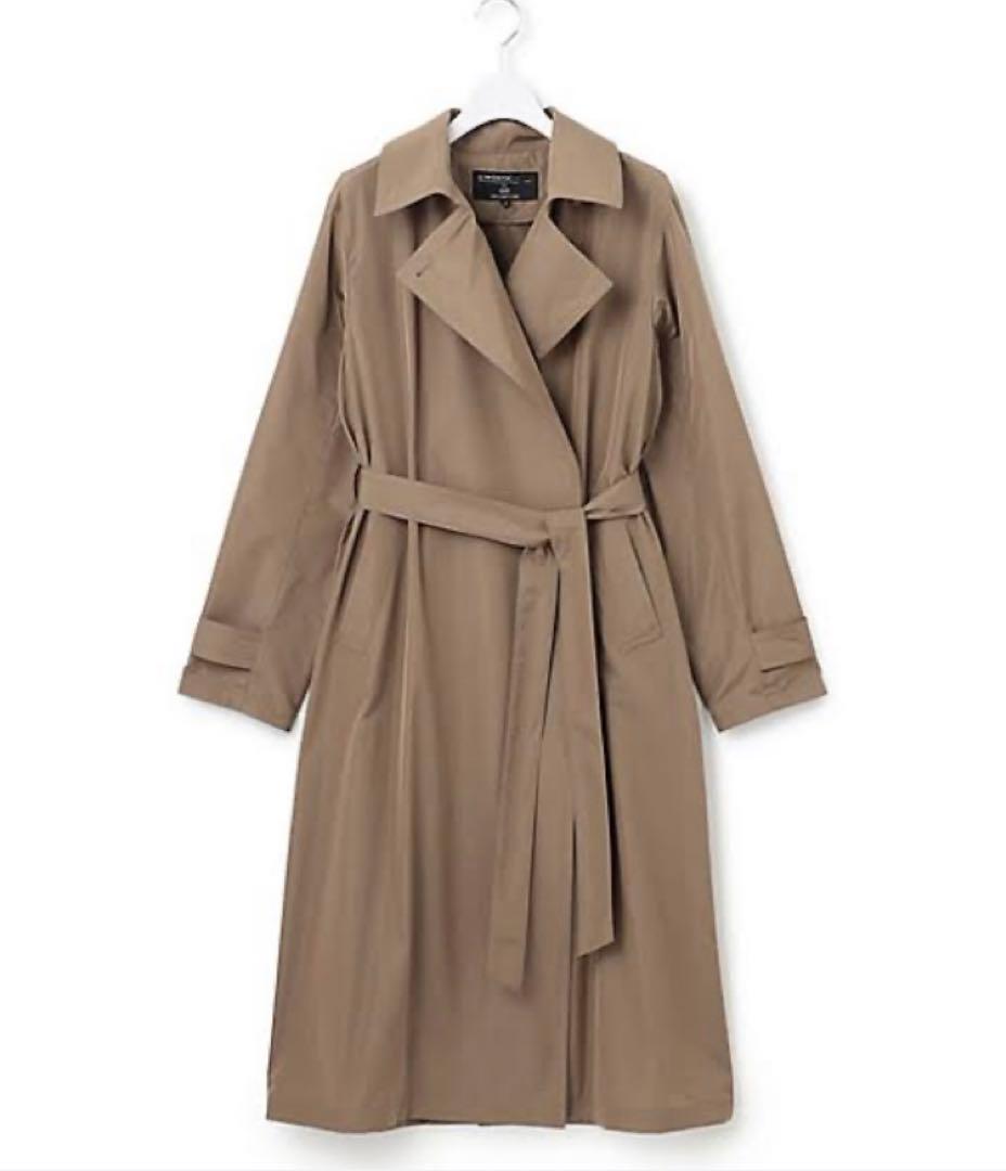 新品 23区【Oggi4月号掲載】LIMONTA メモリータフタ トレンチコート