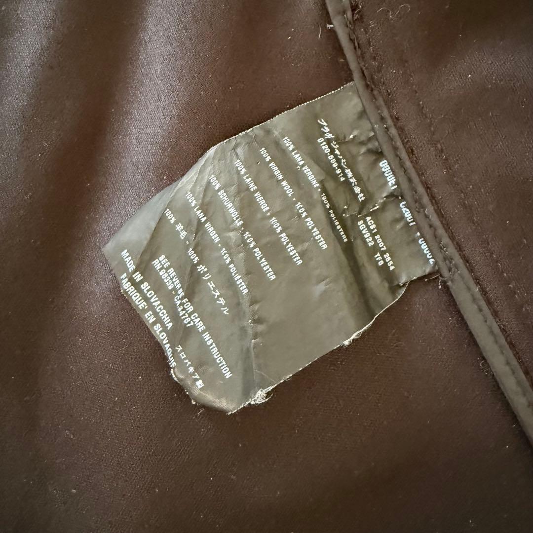 【美品】PRADA SPORTプラダ ウール ピーコート ブラックArchive