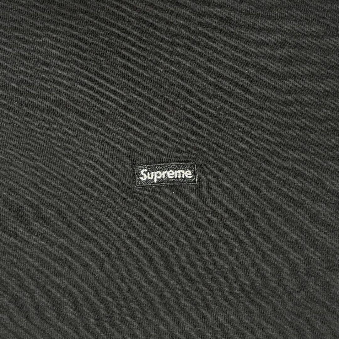 【美品】supreme シュプリーム ロンT ブラック スモールボックスsサイズ