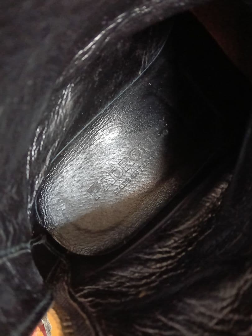 パドローネ　ブーツ　バックジップブーツ　padrone