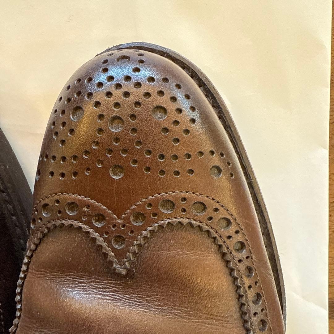 Beltwick 701 ダークブラウン ウィングチップ