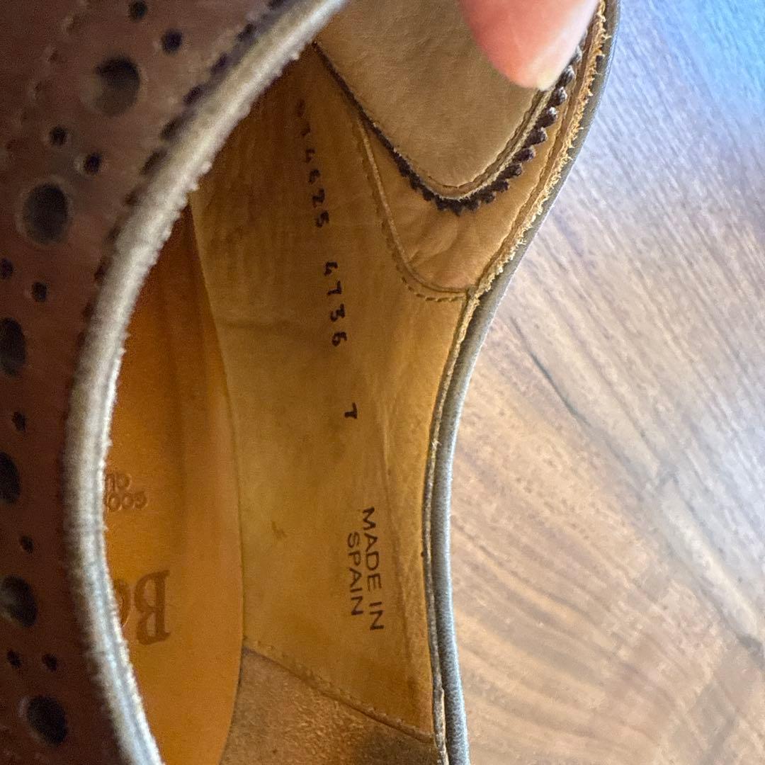 Beltwick 701 ダークブラウン ウィングチップ