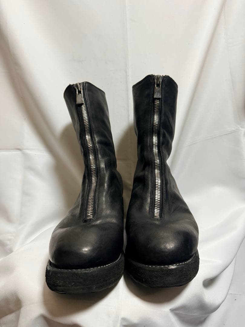 GUIDI グイディ PL2 フロントジップブーツ ホースレザー