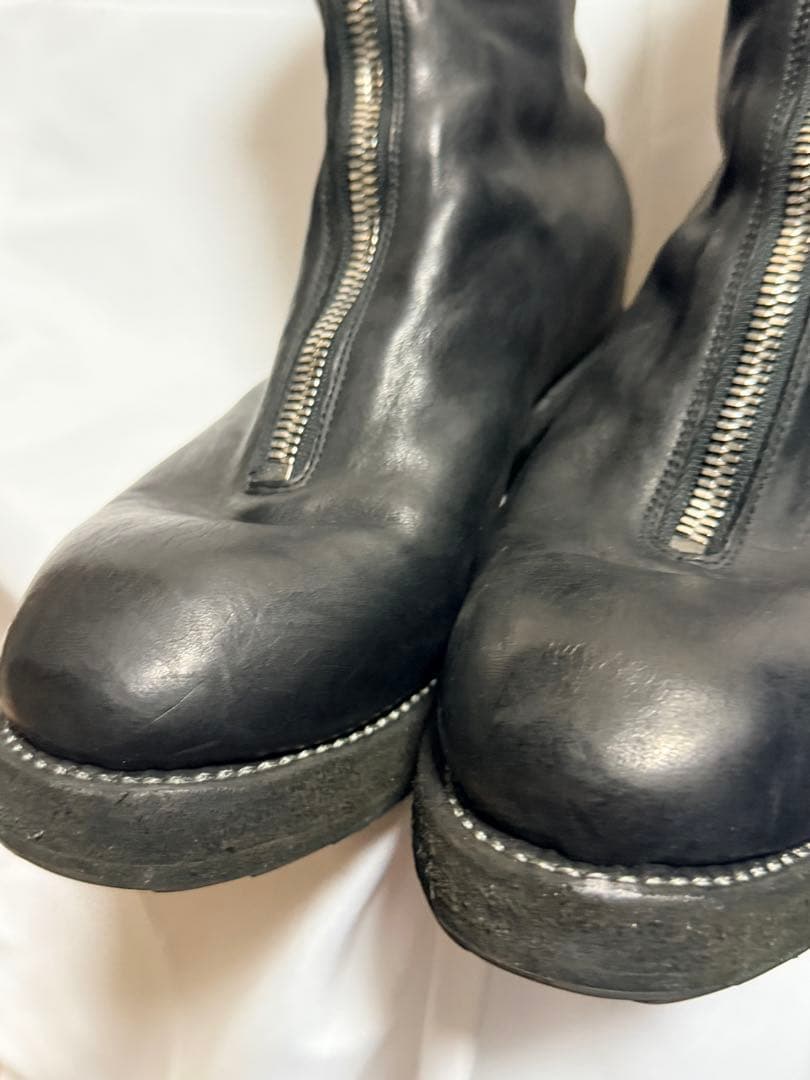 GUIDI グイディ PL2 フロントジップブーツ ホースレザー