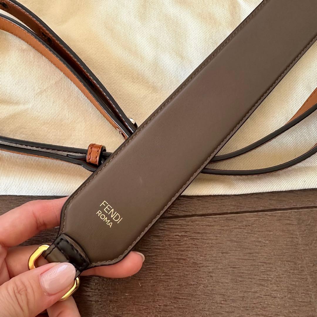 FENDI バイザウェイ ストラップユー ブラウン 美品