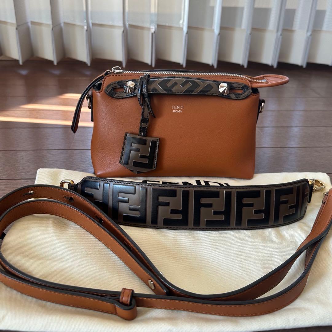FENDI バイザウェイ ストラップユー ブラウン 美品