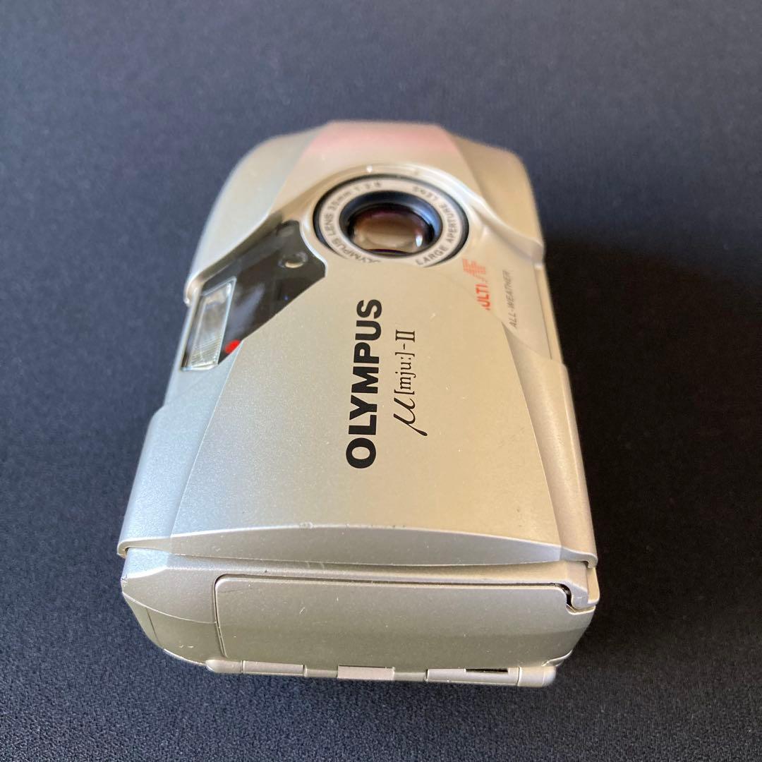 【美品】OLYMPUS MJU ⅱ ミュー2 フィルムカメラ