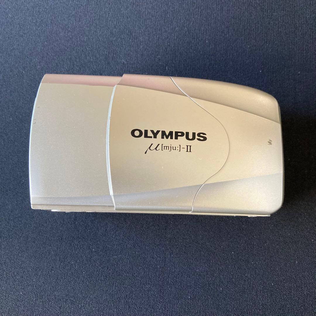【美品】OLYMPUS MJU ⅱ ミュー2 フィルムカメラ