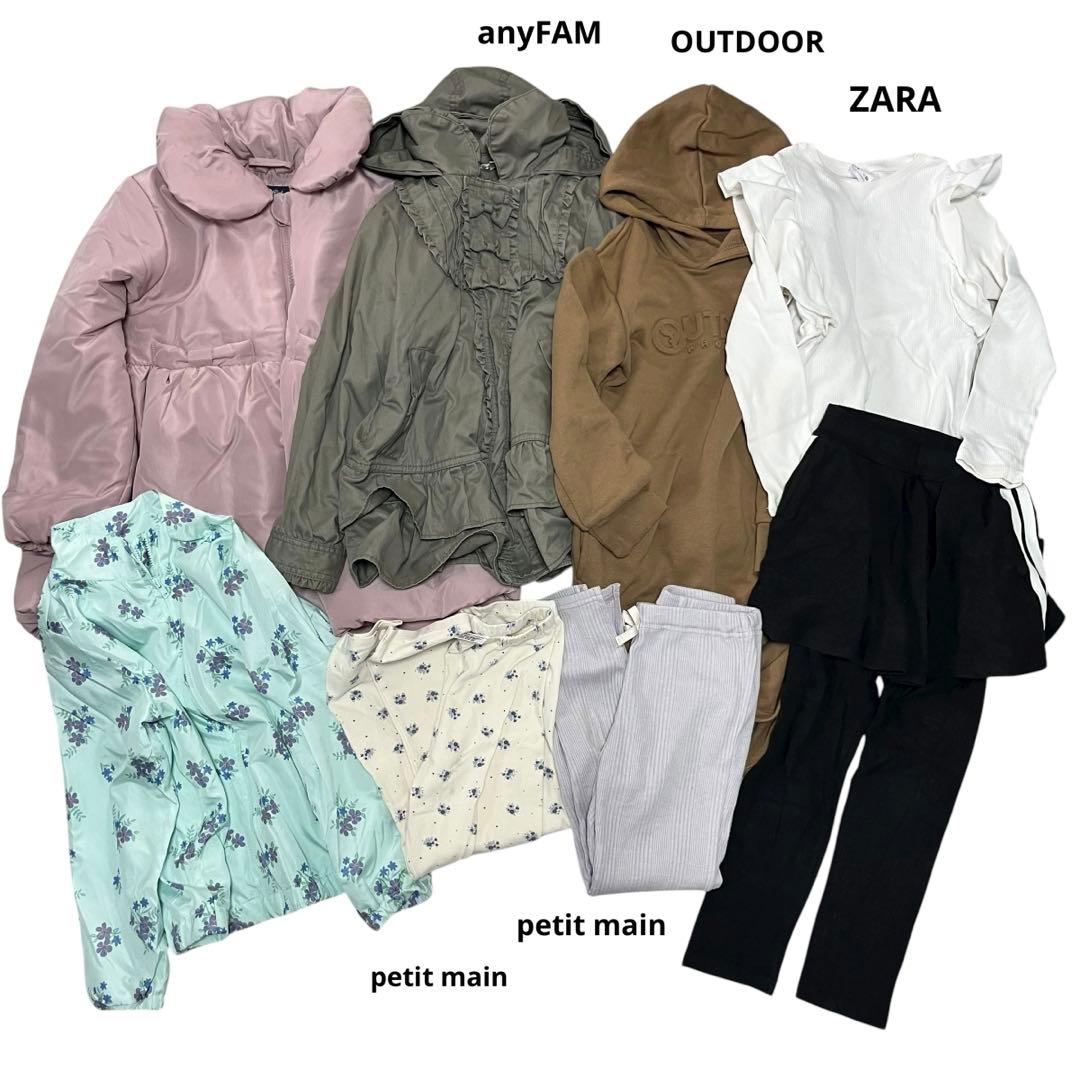 hanaさま　まとめ売り 女の子【120cm32枚】【130㎝30枚春夏】