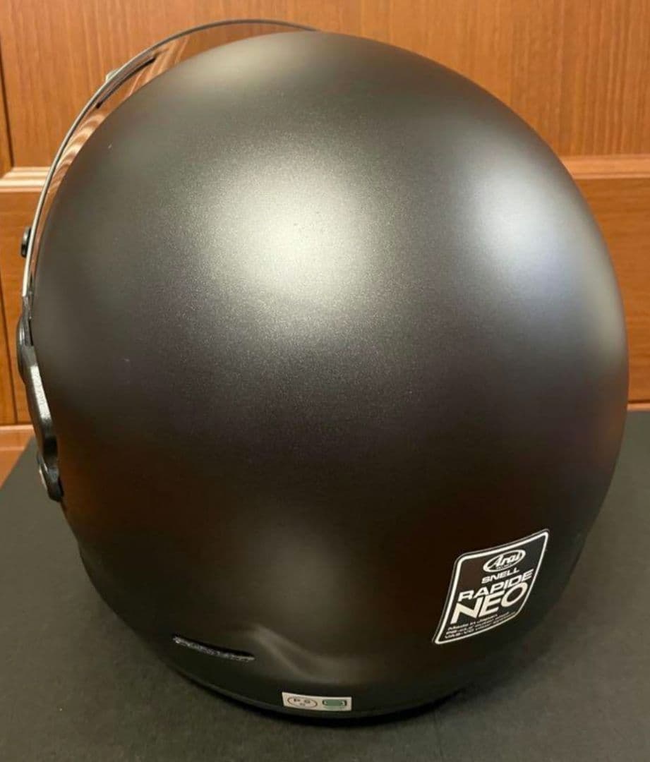 【美品】Arai ヘルメット ラパイドネオ マットブラック　M