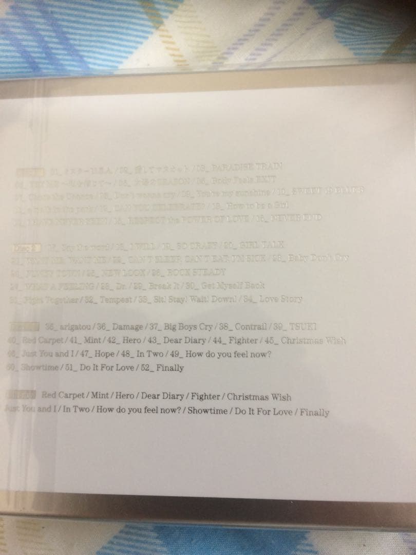 安室奈美恵 25周年ベストアルバム Finally