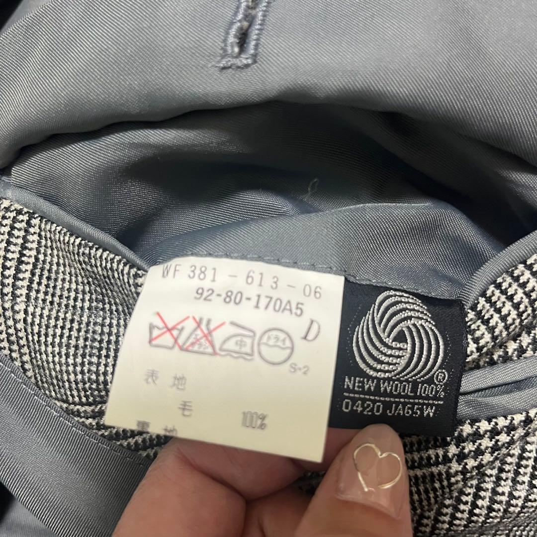 Burberry バーバリー 3P スリーピース スーツ グレー チェック