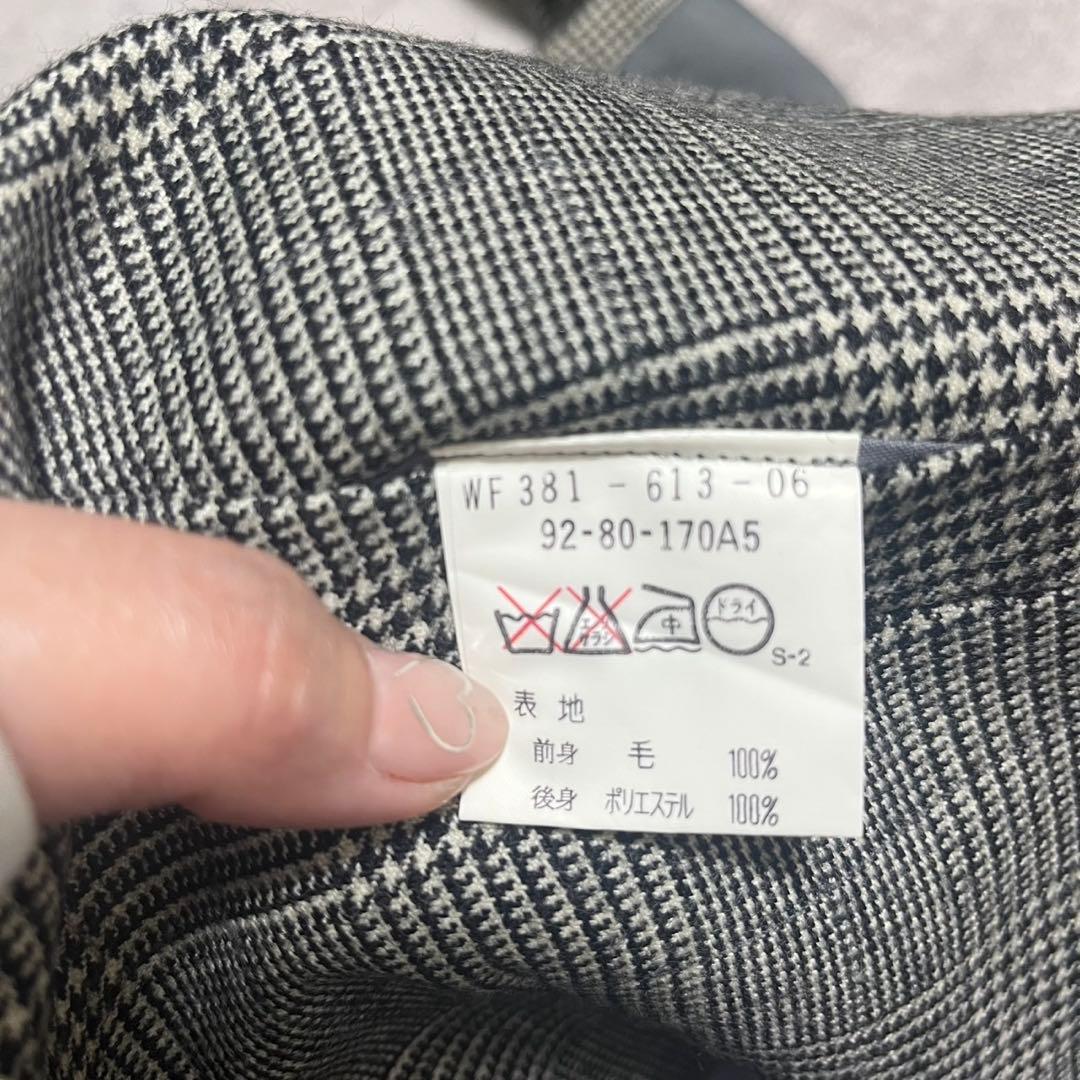 Burberry バーバリー 3P スリーピース スーツ グレー チェック