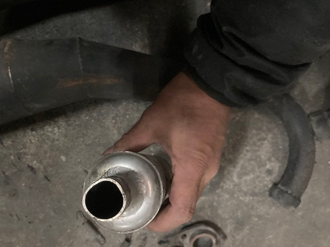 KHSS400マフラー　3本チャンバー　コメントうる覚え　ルーニー？