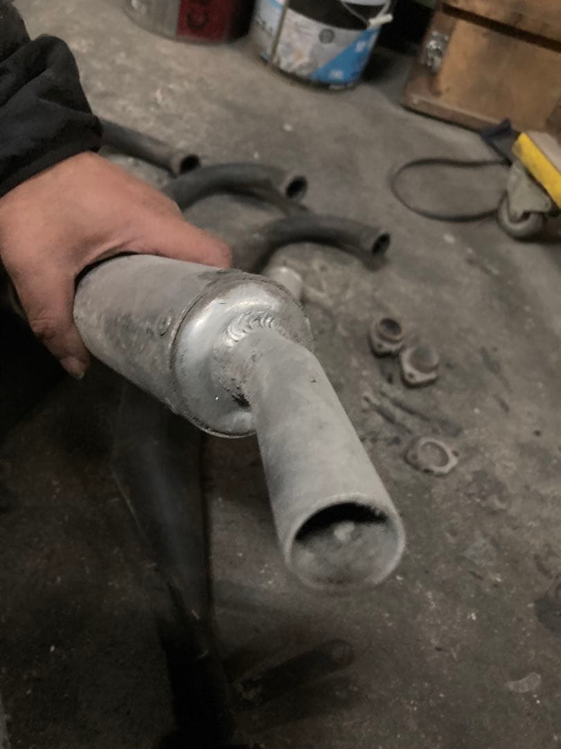 KHSS400マフラー　3本チャンバー　コメントうる覚え　ルーニー？