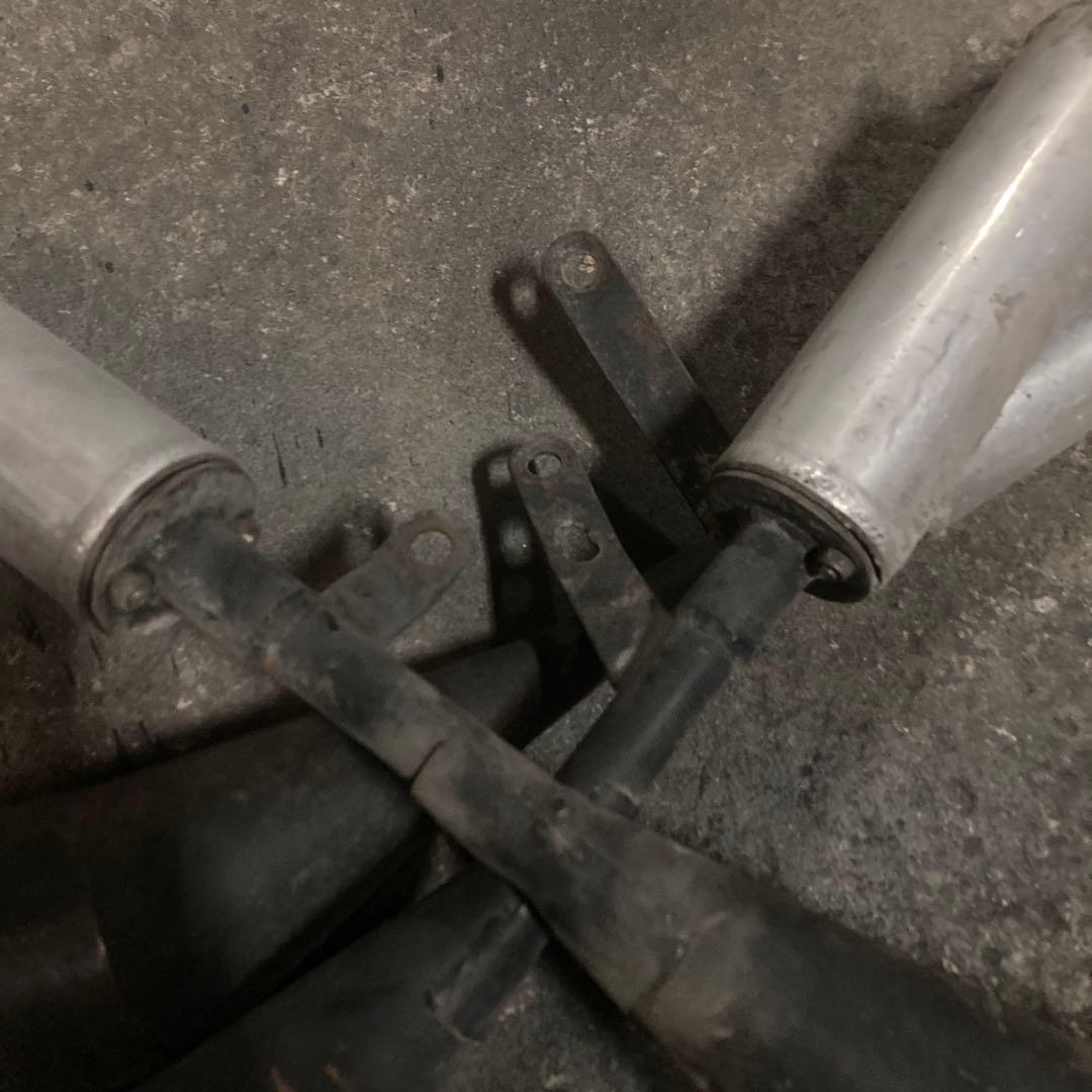 KHSS400マフラー　3本チャンバー　コメントうる覚え　ルーニー？