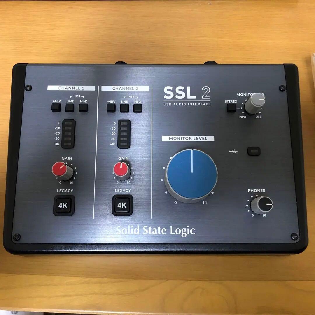 オーディオインターフェースsolid State Logic SSL2