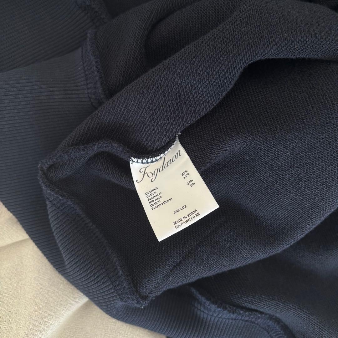 MUSINSA FOGDAWN ネイビーフーディ