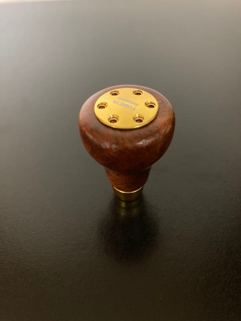 【美品】夢屋 花梨 ハンドルノブ