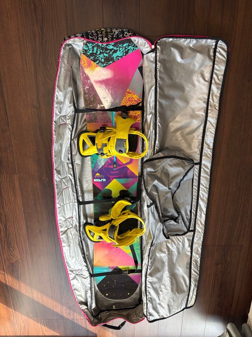 【ホットワックス済み】ケース以外BURTON エントリーセット