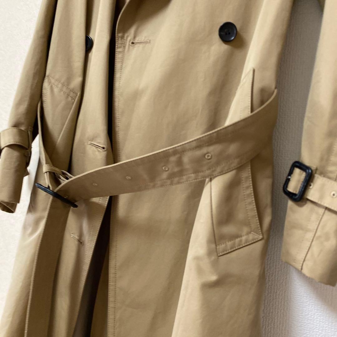【定価5.2万】新品タグ付きIENAイエナハイカウントギャバトレンチコート