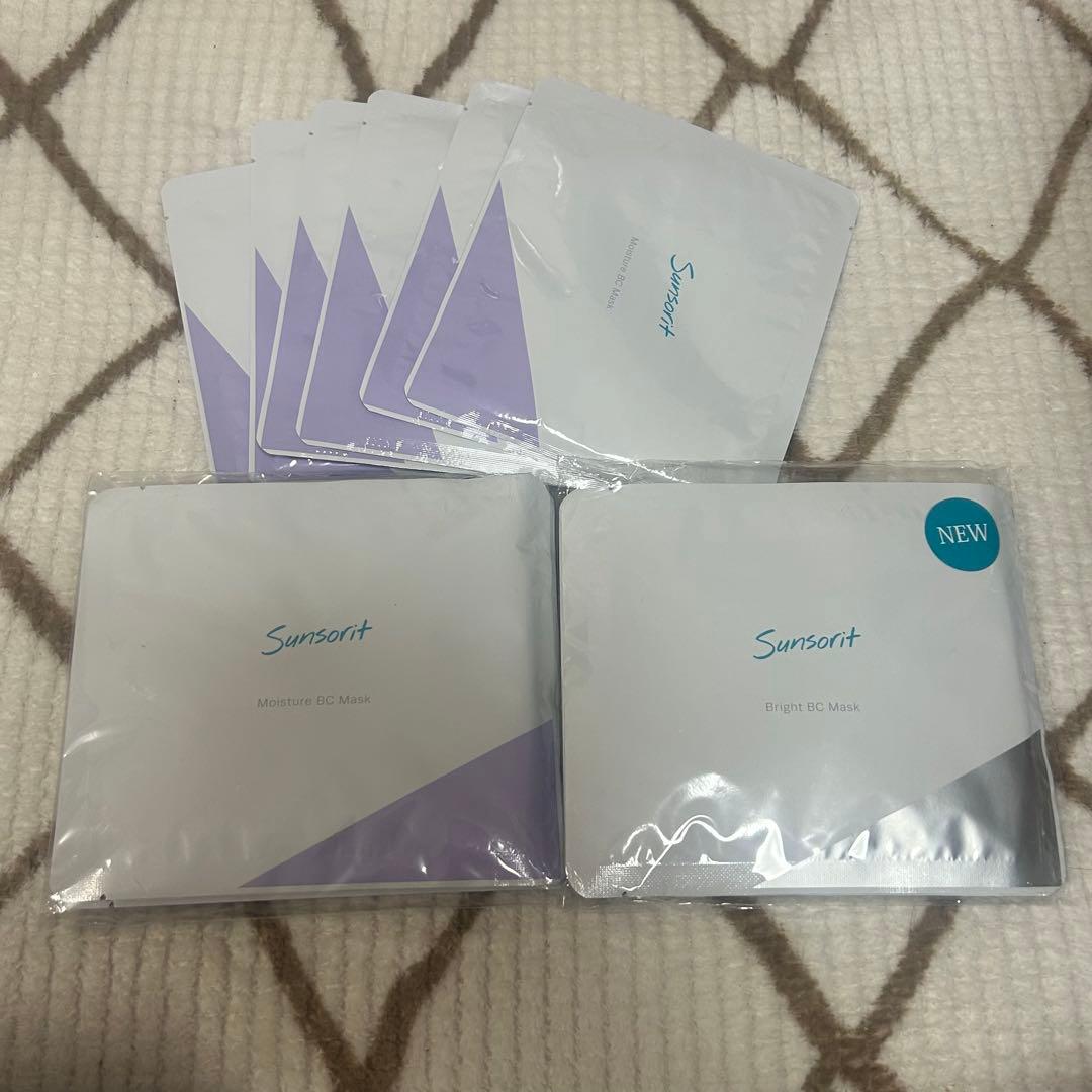 サンソリット　モイスチャー　BCマスク　12枚+ブライトBCマスク　6枚