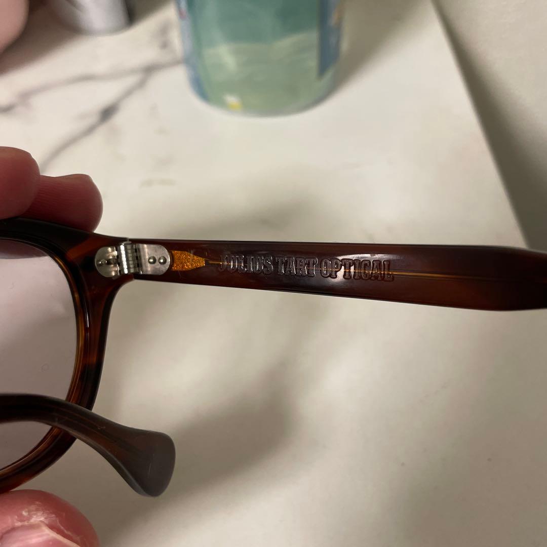 JULIUS TART OPTICAL AR サングラス　山田レン着用