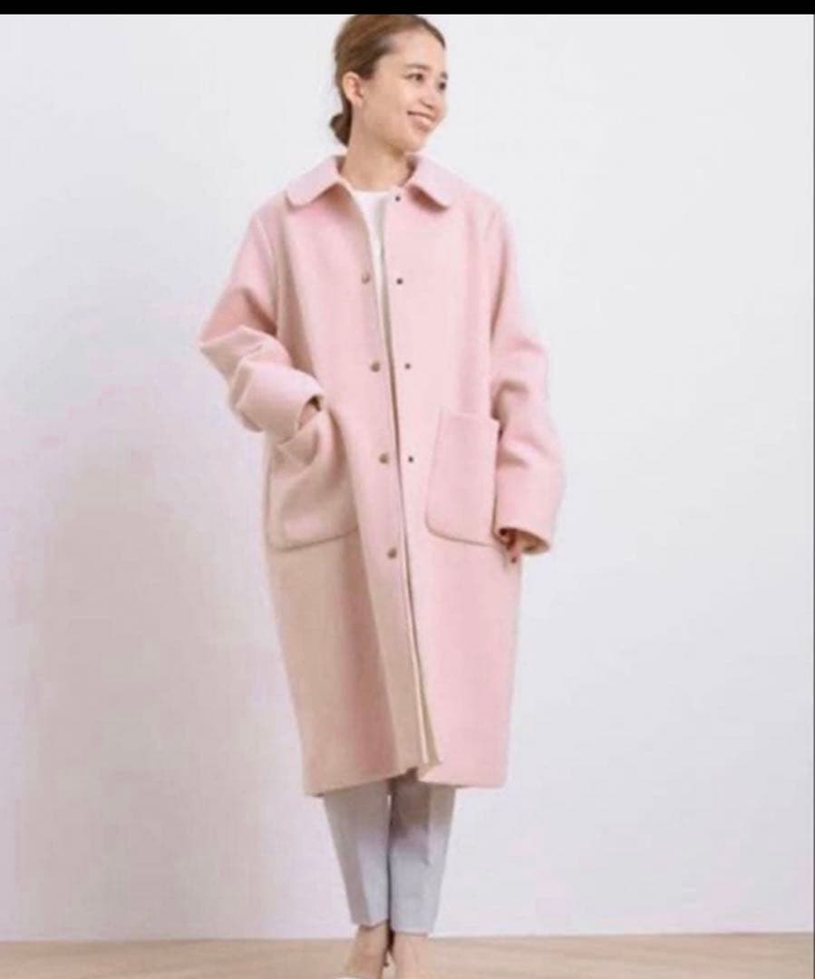 yori バイカラーコート　38