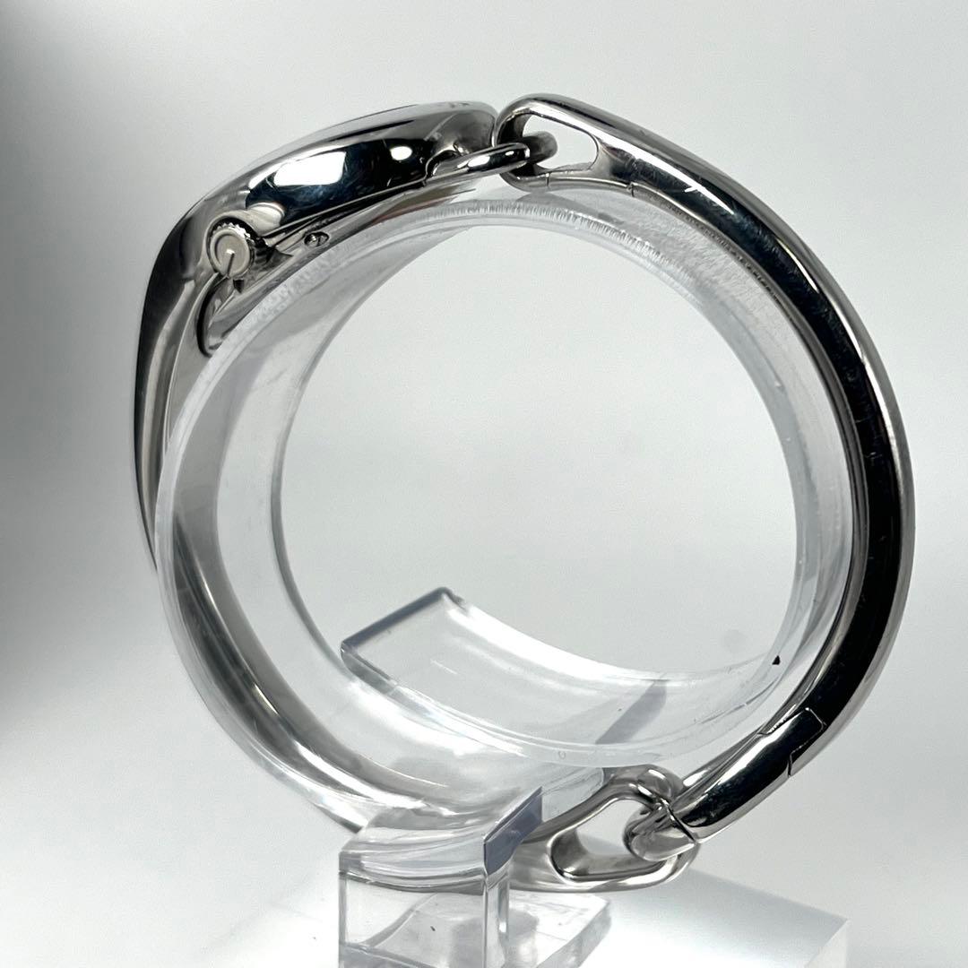 【新品電池/稼働品】グッチ 103 バングルウォッチ ホースビット 付属品完備