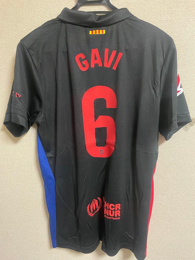 バルセロナ　選手支給品　24/25アウェイユニフォーム　ガビ