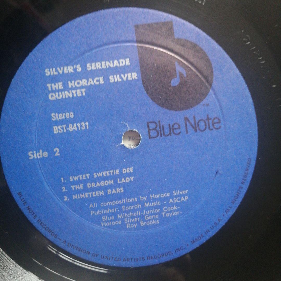 ホレス・シルバー　シルバーズ・セレナーデ　Horace Silver 超美品